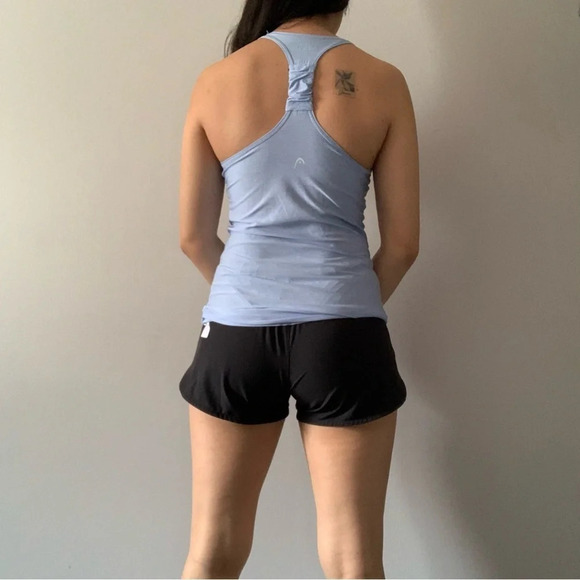 Head XS light blue gym tank top - Picture 7 of 8